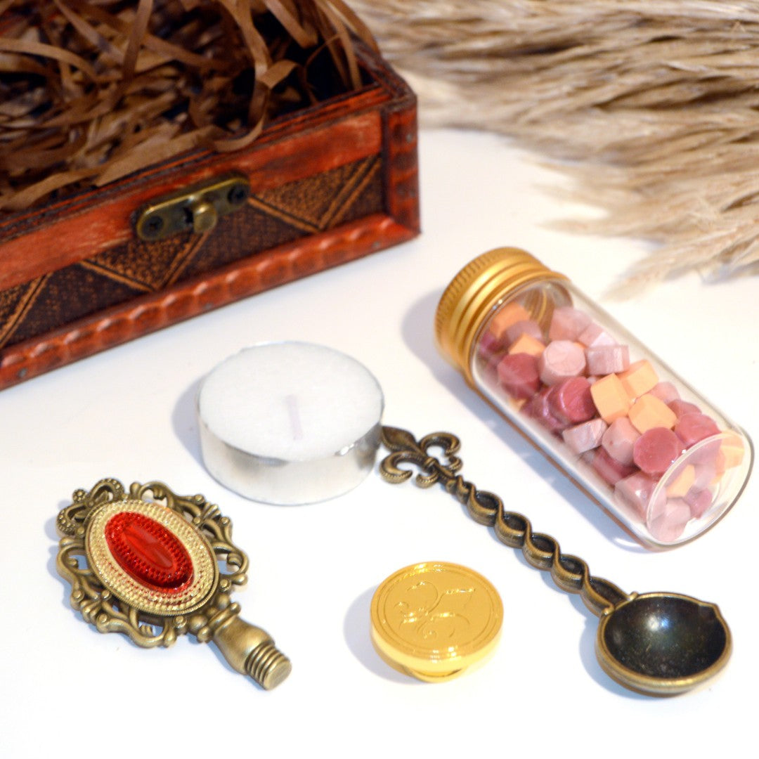 Kit Cofre Sello diseños al azar