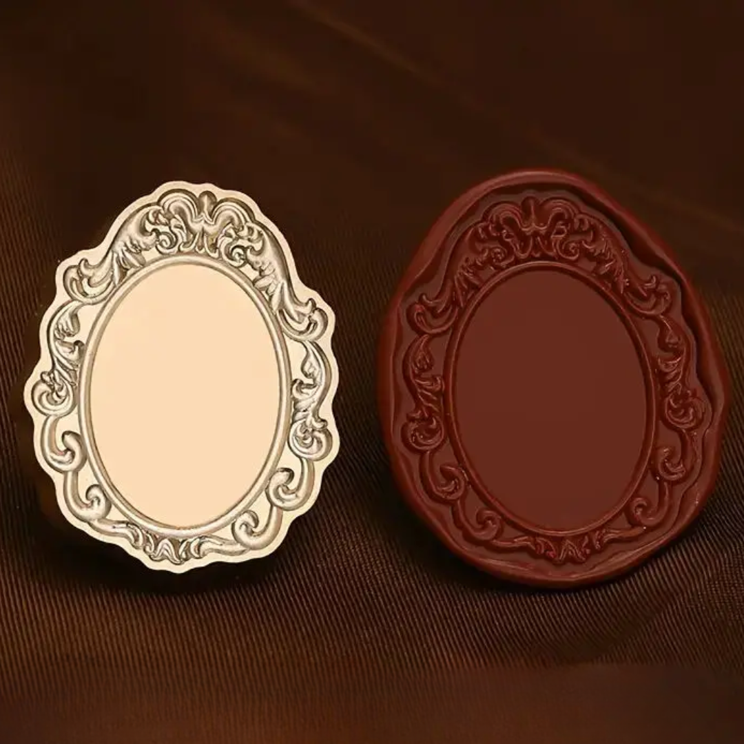 Sello para lacre diseño de marco vintage 2
