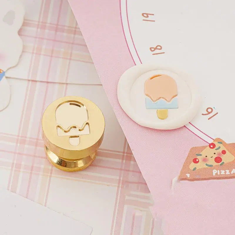 Sello para lacre paleta de helado