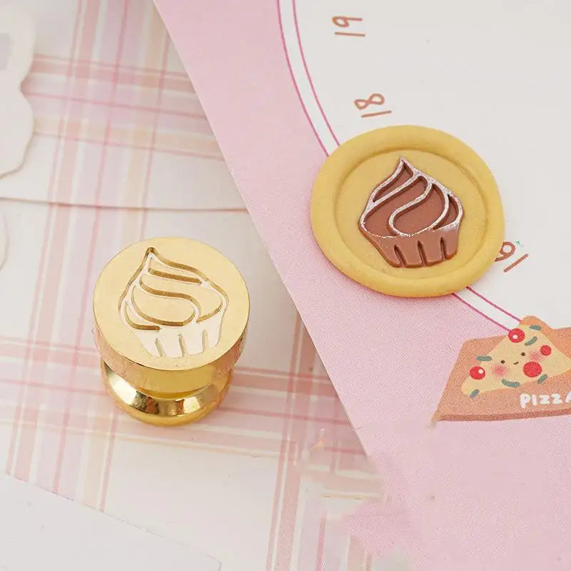 Sello para lacre cupcake 2