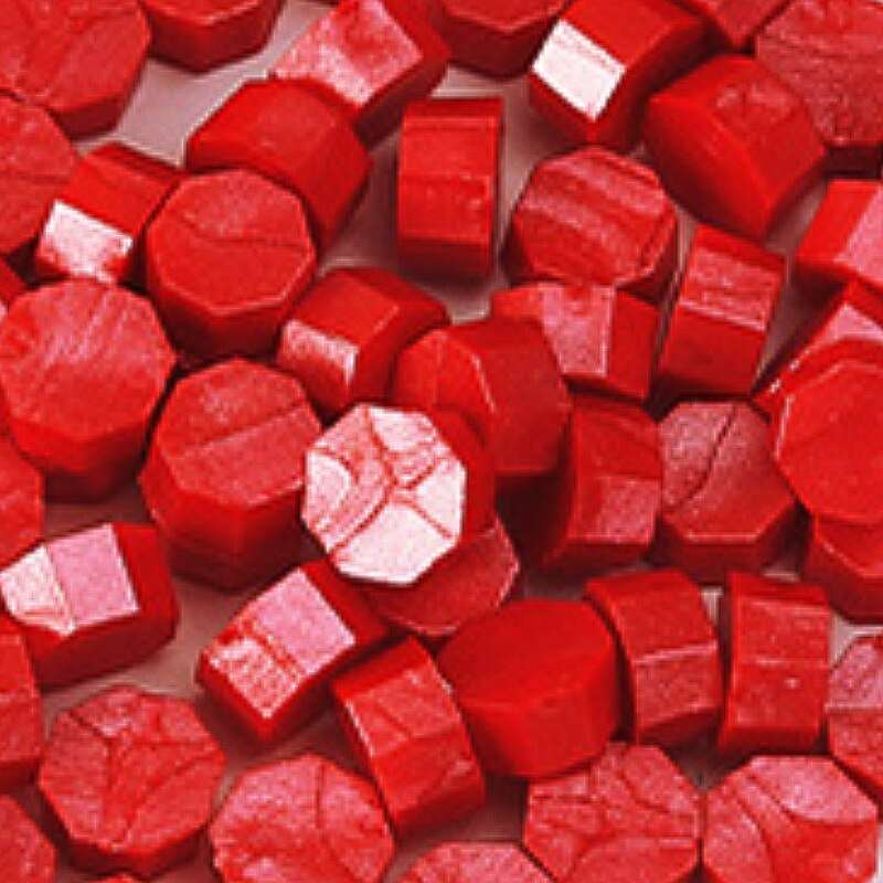 Lacre Rojo Brillante Para Sellos 100 Unidades - Cera y Sellos