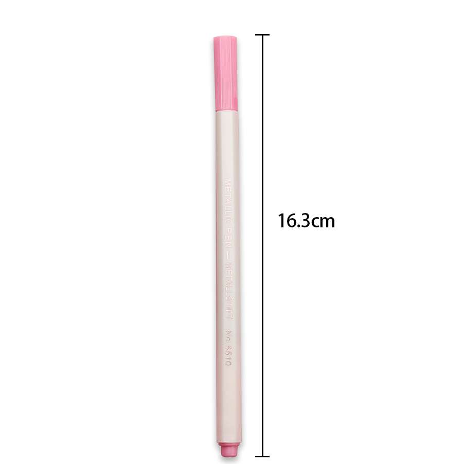 Plumón Metálicos Para Lacre Rosado