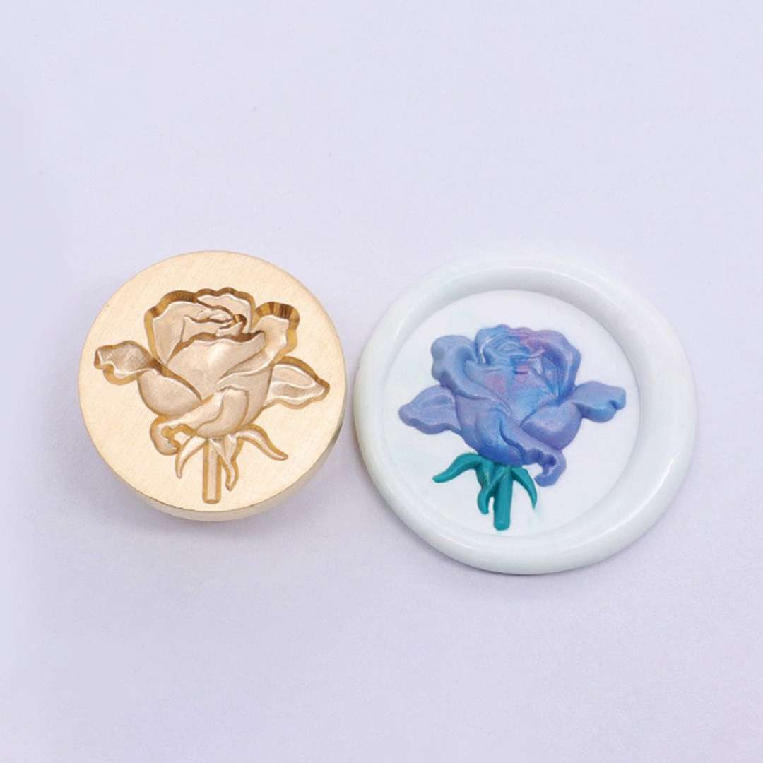 Sello rosa 3D