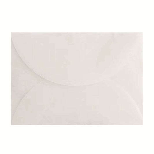 Sobre diseño petalo transparentes - 15.5x10.5cm, 10 unidades