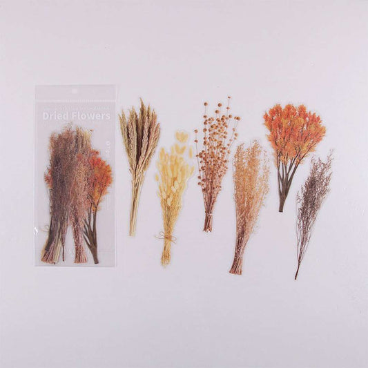 Stickers de flores estilo flores secas Modelo 2