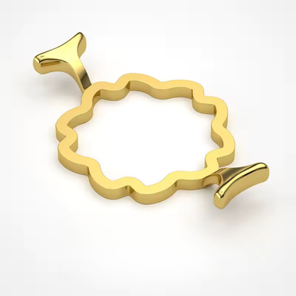 Accesorio fijador de forma para sellos de lacre