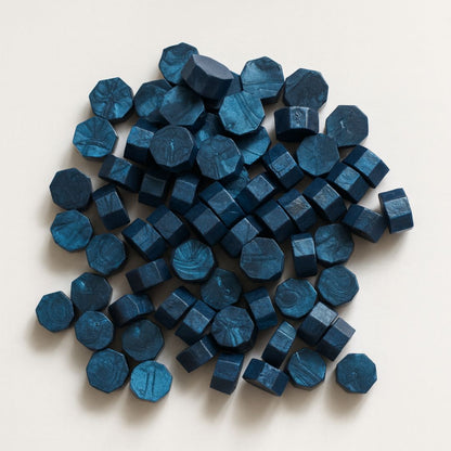 Lacre azul marino perlado para Sellos 100 Unidades