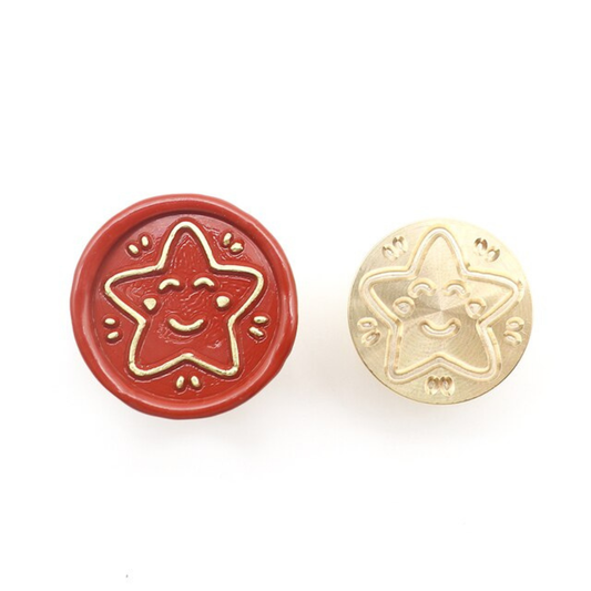 Sello diseño estrella