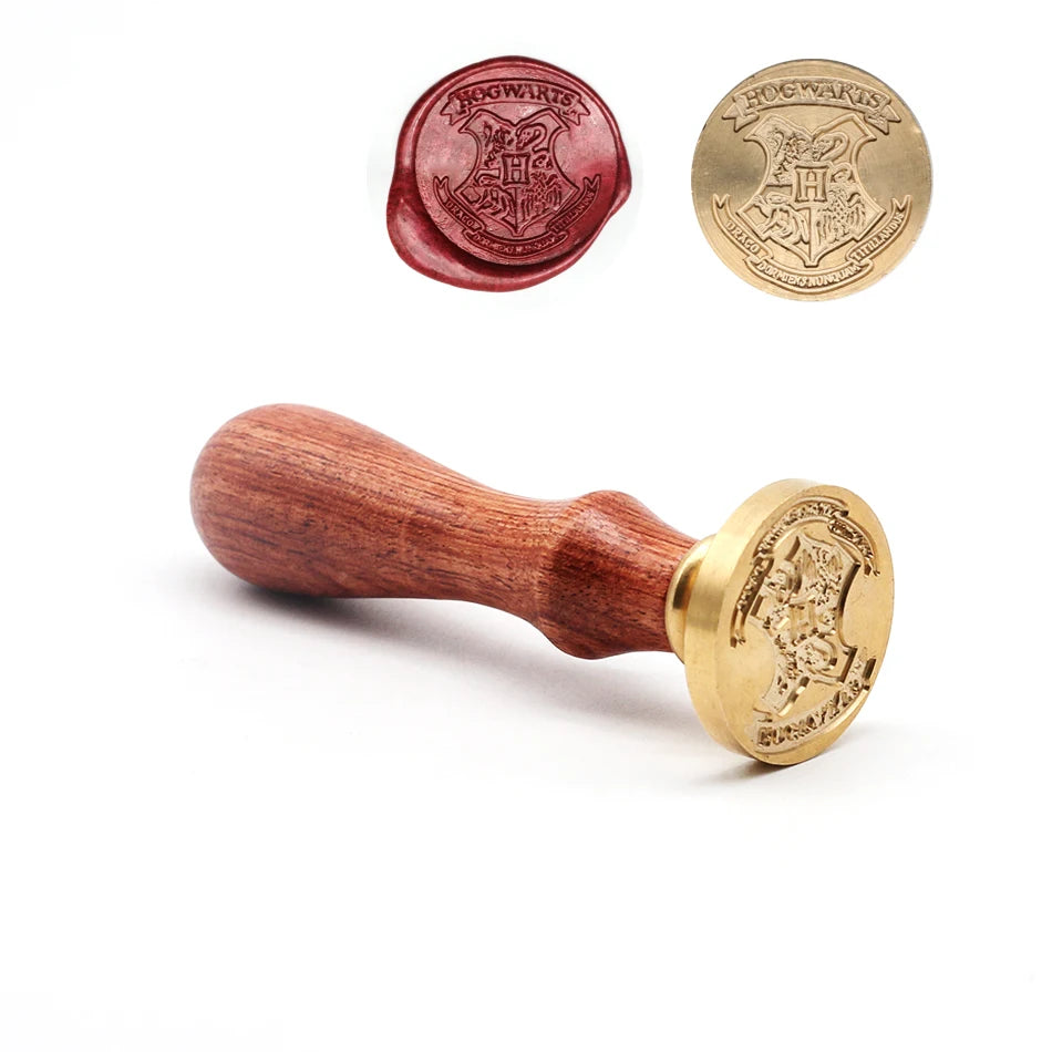 Timbro Per Ceralacca Harry Potter Hogwarts - Kit Completo Con 2 Cere E Sigillo In Metallo - Foto 6
