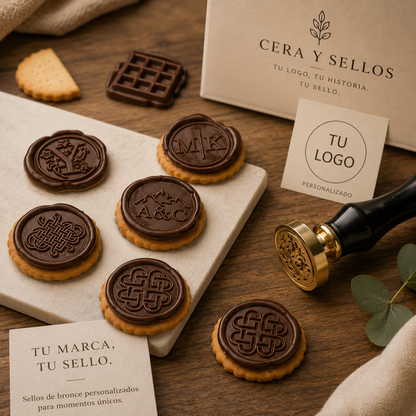 Sellos Personalizados para Chocolate