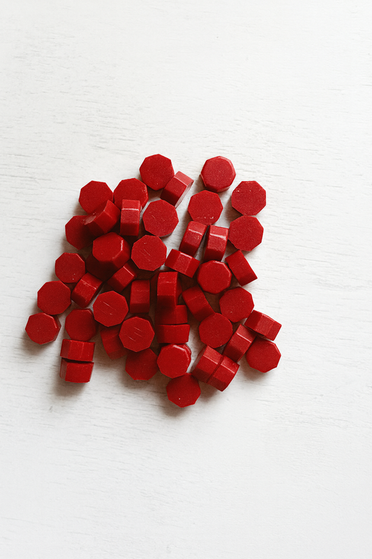 Lacre Rojo Para Sellos 100 Unidades