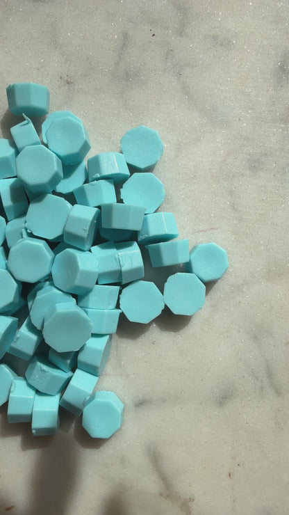 Lacre Color celeste Para Sellos 100 Unidades