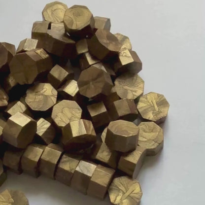 Lacre oro bronce para Sellos 100 Unidades