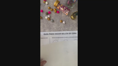 Plantilla para hacer sellos de cera de diferentes tamaños (Descarga gratuita)