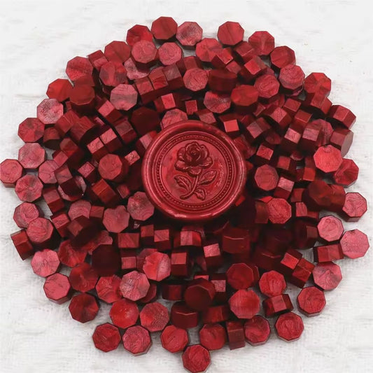 Lacre rojo berry para Sellos 100 Unidades