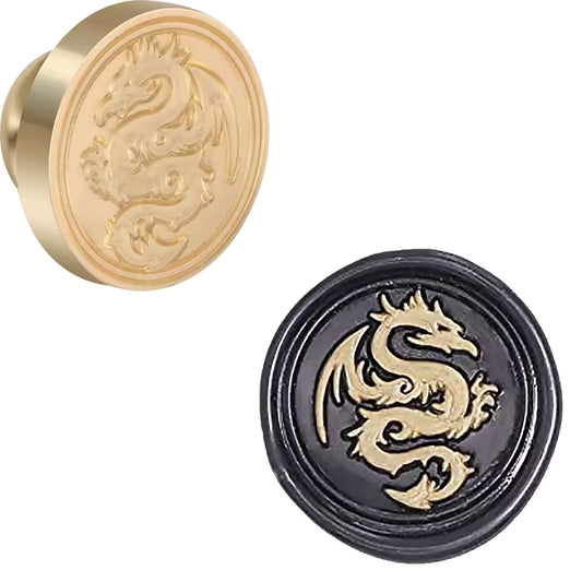 Sello diseño dragón