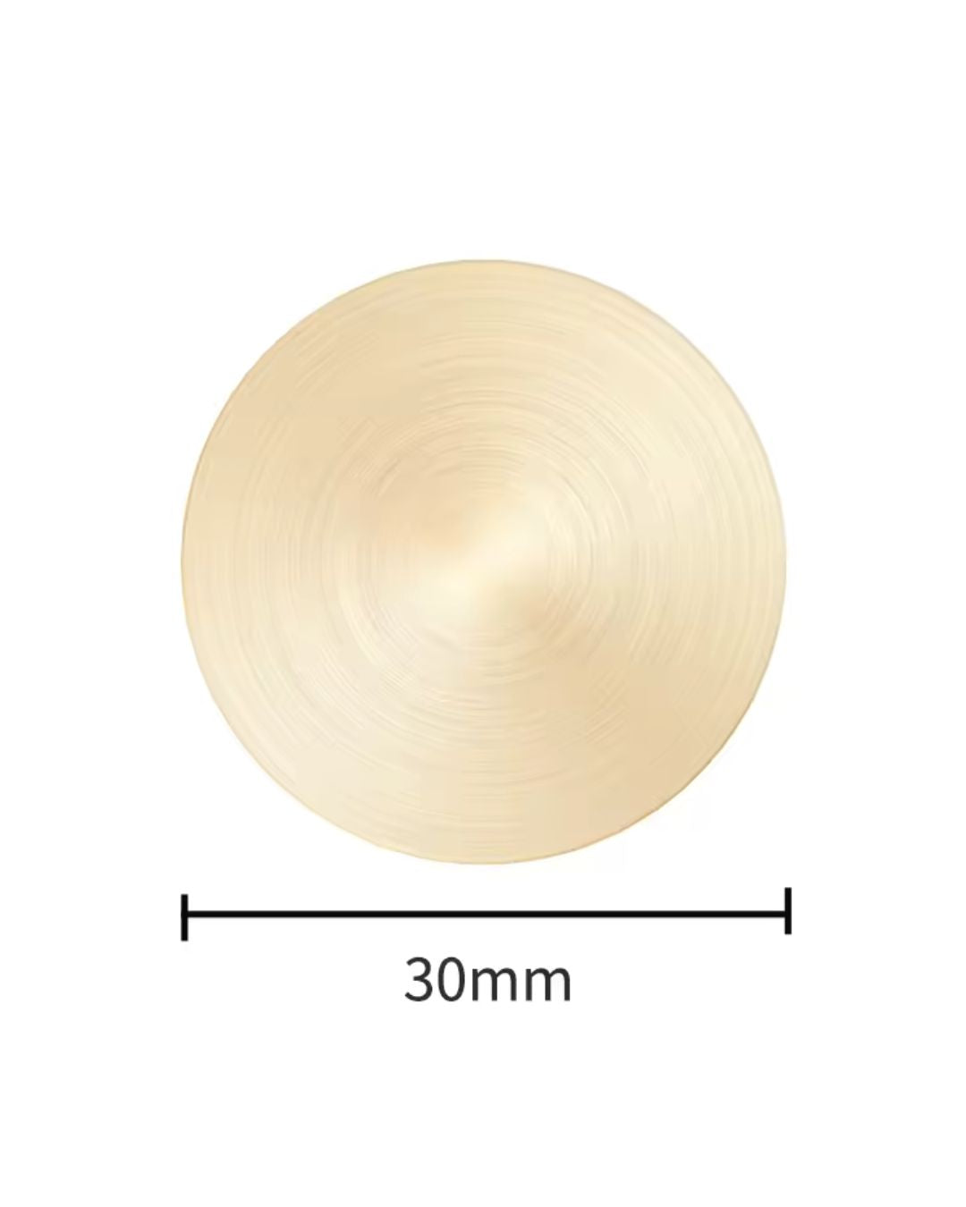 Sello Para Lacre Redondo liso 30 mm