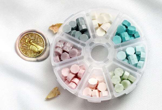 Lacre Cera Para Sellos Caja 8 Colores Modelo R1