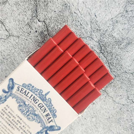 Barras De Lacre Cera Para Sellos 16 Unidades rojo