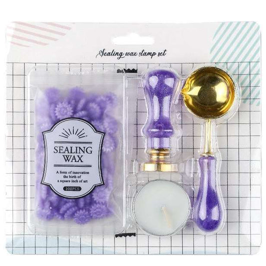 Mini kit sellos colores Morado