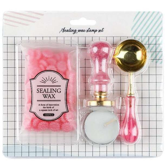 Mini kit sellos colores Rosado