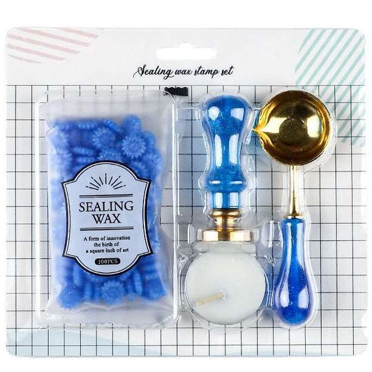 Mini kit sellos colores Azul